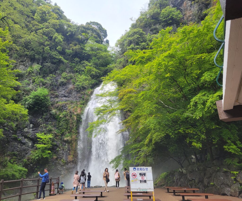 箕面の滝①全体写真