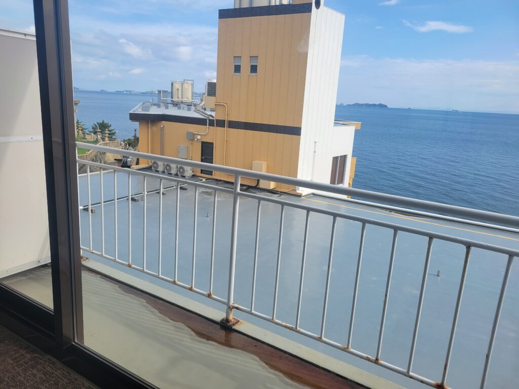 銀波荘(部屋から見える景色)